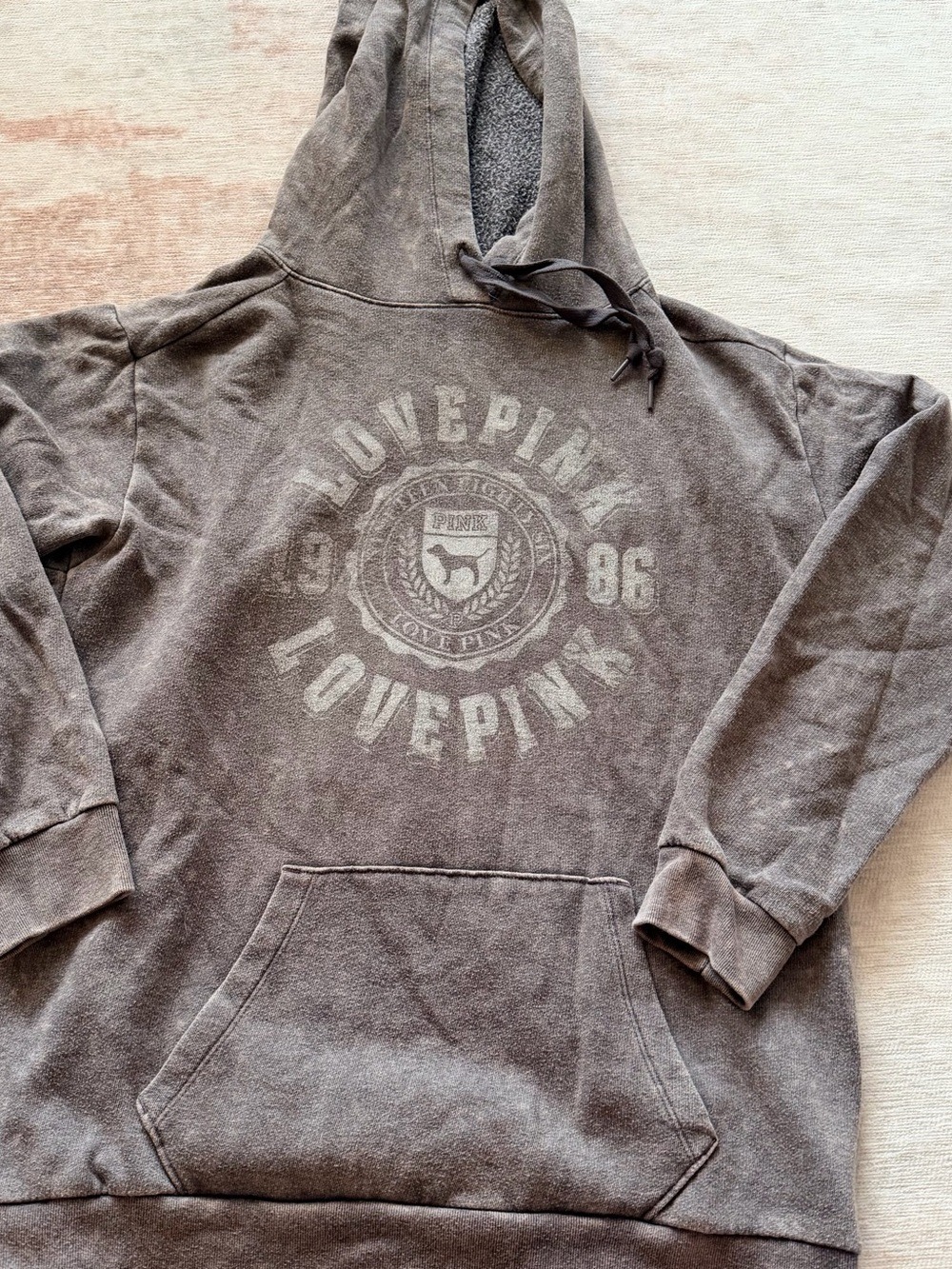 Victoria's Secret PINK Brown Hoodie Small